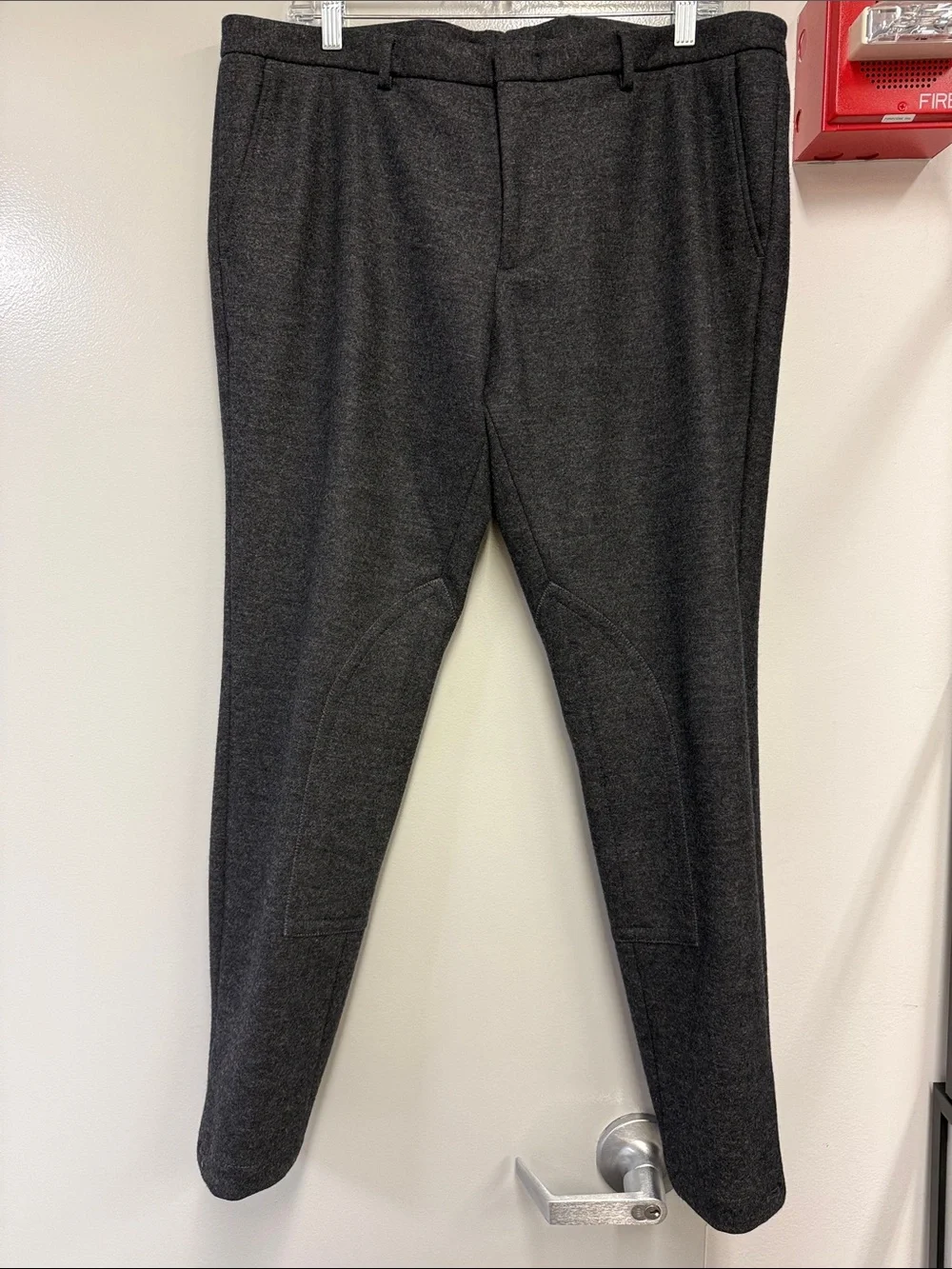 Gucci Men's Dark Charcoal jodphur style Dress Pants